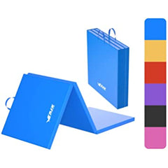 2-Inch Thick Foam Tri Folding Mat: Perfect for Workouts, Gymnastics, Pilates, and More