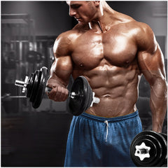 Cast Iron Adjustable Dumbbells UK